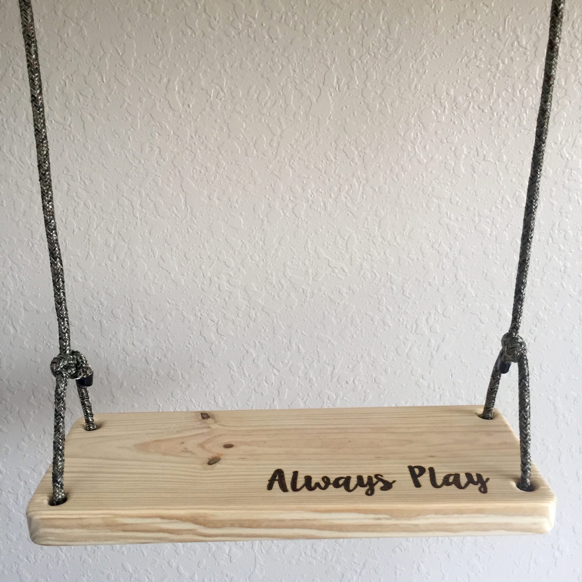 Indoor wooden swing cheap bench